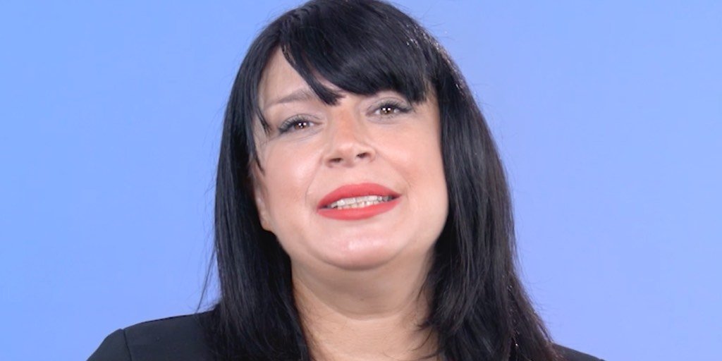 Banner Testimonianza Pazienti Oncologici Carine Larchet