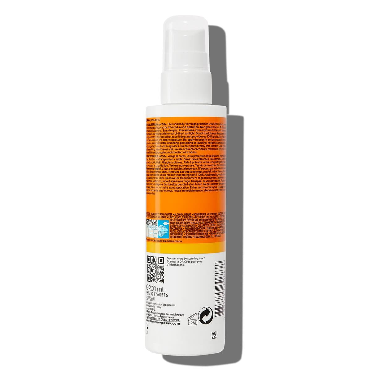 Retro confezione Anthelios Invisible Spray SPF50+