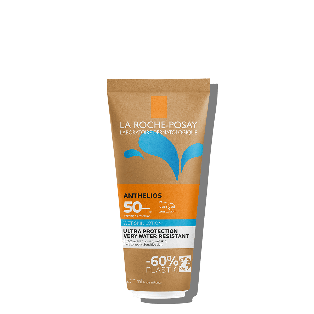 lrp-anthelios-packshot wet skin lotion 50 200ml