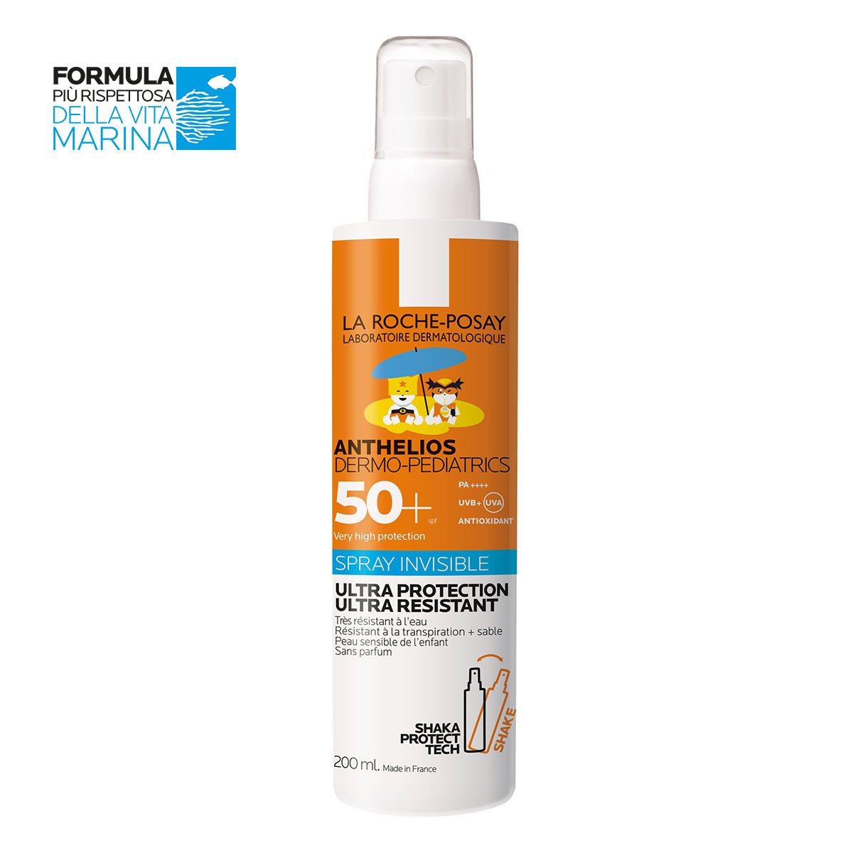 Crema Solare Anthelios Dermo Pediatrics Spray Invisible SPF50+ La Roche-Posay