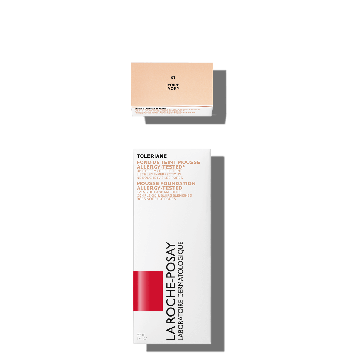 La Roche Posay Sensitive Toleriane Make up MOUSSE_FOUNDATION_01IVORY 3