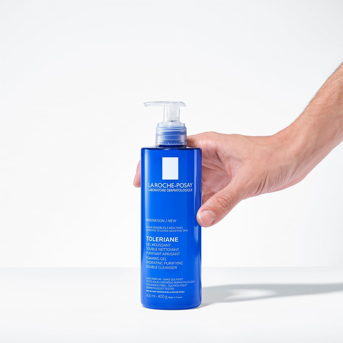 Lrp Toleriane Foam in Gel Hydrating Purifying Double Cleanser Hand