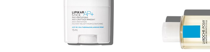 La Roche Posay eczema lipikar range page top