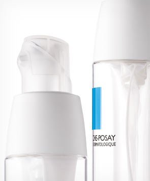 Particolare di confezione La Roche Posay